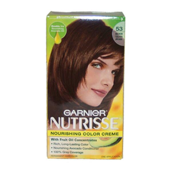 Garnier Nutrisse Nourishing Color Creme No.53 Medium Golden Brown - 1 Application - Hair Color U-HC-1975